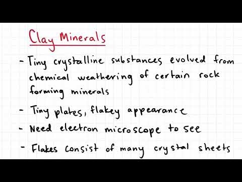 3.1 Introduction to Clay Mineralogy