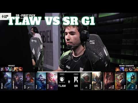 TLAW vs SR Game 1 | LCS 2026 Spring Split Week 2 Day 1 | Team Liquid Alienware vs Shopify Rebellion