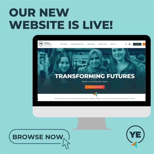 🎉We’re excited to introduce our brand new website 🎉 ✏️ Teachers can quickly access the tools and training you need to inspire students 🌟Young people can get involved and sign up to our alumni network 🫶 Volunteers will be able to see what is available in their area and learn how they can share their skills 🤝 Partners can see how they can get involved to support and transform young peoples futures At Young Enterprise, we’re passionate about helping young people build confidence, manage money,