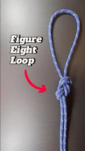 How to Tie a Figure Eight Loop Knot