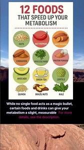 12 foods that speed up your metabolism