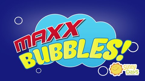 Bubble Blaster with LED Light Bubble Blower Toy with Non Toxic Bubble Solution, Summer Fun, Outdoor Birthday Party Favors for Kids, Color May Vary 3+