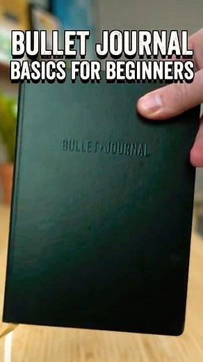 BULLET JOURNAL BASICS for BEGINNERS (in 60 Seconds)