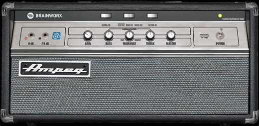 Ampeg V4B by Plugin Alliance - Distortion Plugin VST VST3 Audio Unit AAX