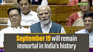 19 reactions | Our Government is going to table the Women's Reservation Bill in the House. This bill seeks to further the spirits of women-led development in the country. September 19 will indeed remain immortal in India's history! I urge all the members of the House to pass this bill, unanimously! - PM Narendra Modi ji Watch full video: youtu.be/3O_MjOuPhTU | BJP ST Morcha | Facebook