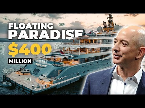 A Tour Inside Jeff Bezos' $400 Million Yacht The Flying Fox