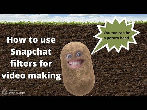 How to Use Snapchat Filters for Online Meetings or Videos
