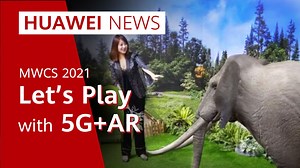 Welcome to #Huawei Cyberspace. At #MWC21, Huawei Deputy Chairman Ken Hu announced the launch of a #5G #AR “playground”. Here’s how this world of technology, magic & fun will light up your life. #HuaweiNews #MWCS | Huawei