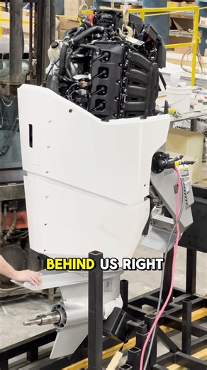 The largest outboards you’ll ever see #backcoveyachts #mercurymarine | Back Cove Yachts