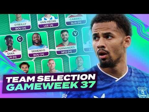 503rd 🌍 IGNORE ARSENAL 😬 FPL TEAM SELECTION GAMEWEEK 37 🔥 | Fantasy Premier League Tips 2025/26