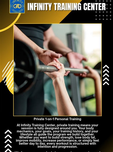 Your Complimentary 1-Hour Experience Your first visit includes: • A relaxed, in-depth movement assessment • A conversation about your goals and training history • A customized personal training session • A thoughtful trainer match Whether you’re just beginning or refining your routine, we’re here to support you every step of the way. 📩 Info@infinitytrainingcentersf.com 📞 (415) 583-1681 Let’s build strength, confidence, and momentum—together. #bayareapersonaltrainer #bayarea #sanfrancisco #Pers