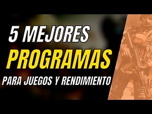 5 programas para mejorar el rendimiento de los juegos ✅ para Windows 10 | 2020