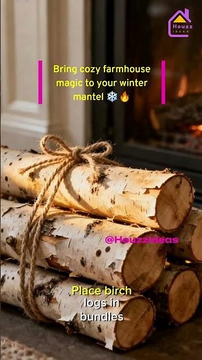 10 Rustic Winter Mantel Decor Ideas ❄️🔥 Cozy Farmhouse Style for a Warm & Magical Holiday Home!