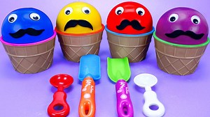 41K views · 1.2K reactions | Children to Learn Colors. With 4 Surprise Eggs in Play Doh Ice Cream Cups. Best Education Video for Kids. | Play-Doh Videos | Facebook