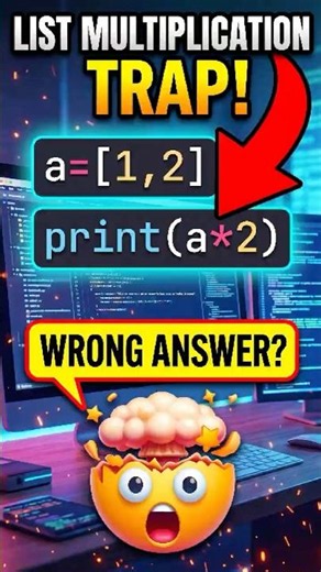 Python Quiz #1 – List Multiplication | #coding #programming #computerscience #python