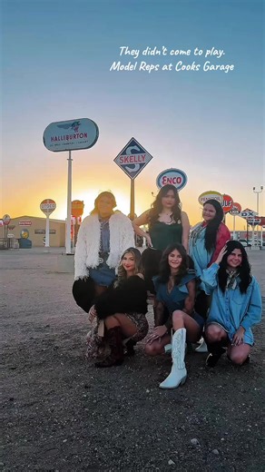 Model Reps Showcase Confidence at Cook's Garage