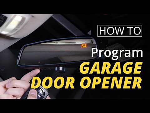 How To Program Your BMW Garage Door Remote