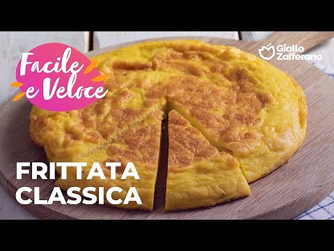 FRITTATA CLASSICA: il SALVACENA FACILE e VELOCE😍💛🍳