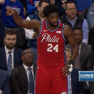 444K views · 10K reactions | Wearing No. 24 in honor of Kobe Bryant, Joel Embiid puts up 24 PTS for the Philadelphia 76ers and discusses the impact Kobe had on his life. | NBA | Facebook