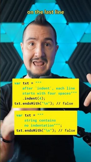 How To Hack #Java Text Block Indentation With Backslashes #IJN
