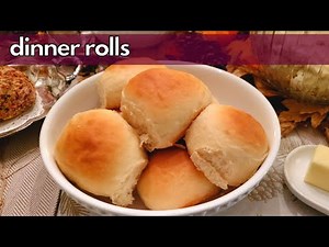 The Easiest Dinner Rolls You'll Ever Make! | Super Soft and Fluffy Thanksgiving Dinner Rolls!