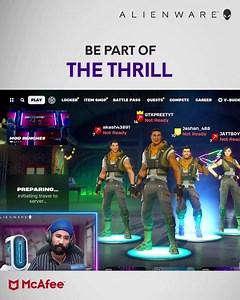 The recent #AlienwareGamingFridays were nothing short of spectacular as gamers #HarmanMavi , ⁠Spower Gaming , Harshita Shukla , GtxPreet , 8bit headflicker & Haivaan clashes in CS-2 & Fortnite battles👾 Come join us for more exciting adventures on Dell's YouTube channel with the link: https://aw.gg/4bUiZ8u #AlienwareIndia #AlienwareGamingFridays #GamingLevelledUp | Alienware