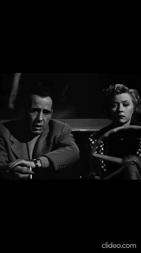 In a Lonely Place (1950) | I was born when she kissed quote #viralshort