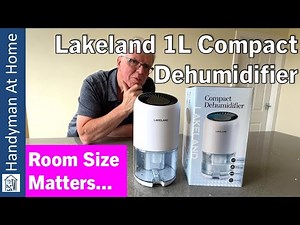 Dehumidifier Review - Lakeland 1L Compact - For Small Spaces Only!