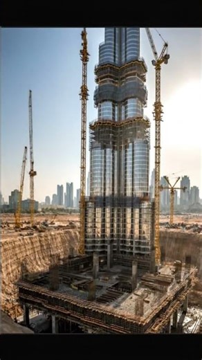From Desert to Icon | Burj Khalifa Construction Timelapse (Zero to World’s Tallest Tower)