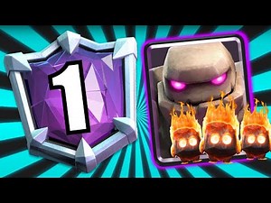 #1 GLOBAL Deck! 🏆 | 6900+ Pokale Golem Deck mit Double Spirits | Clash Royale deutsch