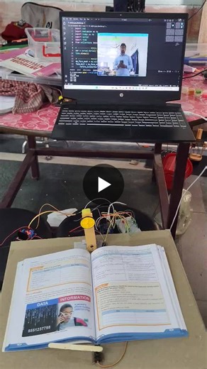 Eye-Controlled Book Page Turning Robot with Assistive Technology | Chandan Shaw posted on the topic | LinkedIn