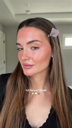 Full Face of Rhode Skin: Glazing Mist, Blush & Bronze Shades