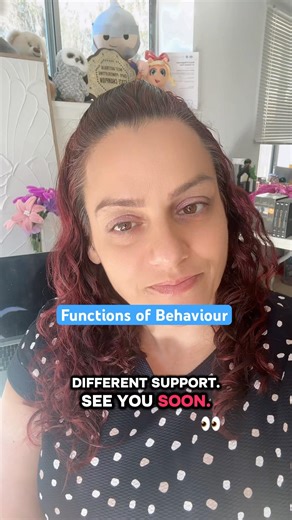 Today We explored the 4 reasons behind behaviour:– Escape– Attention– Sensory– Access #shorts