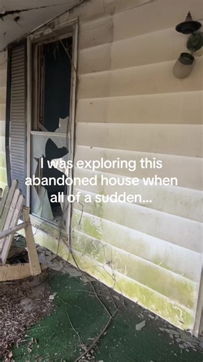 Exploring Abandoned House and Unexpected Encounters