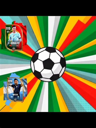 Ronaldo🇵🇹 vs Messi🇦🇷....🔥🐐 #fcmobile #fifamobile #viralvideo