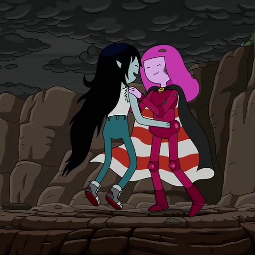 Marceline and Princess Bubblegum Reflection | Adventure Time Distant Lands