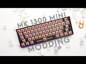 Ant Esports mk 1200 mini Keyboard Foam And Tape Mod, Custom Keyboard Modification