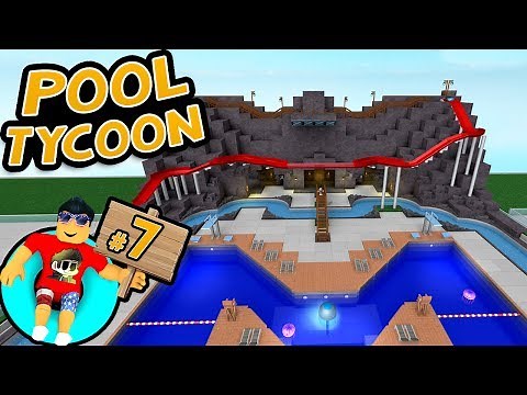 Pool Tycoon #7 - BUILDING A SLIDE | Roblox
