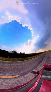 I’ve never seen a supercell go from this, looking like it’s on its last legs…to a tornado producer less than an hour later. Storm outflow from the north hit this and it went nuts. This was a great looking Timelapse here though. The cloud forming and rotating around the updraft was 🔥 | Tornado Titans - Weather and Storm Chasing