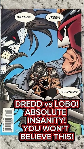 Judge Dredd vs Lobo Was COMPLETE CHAOS!