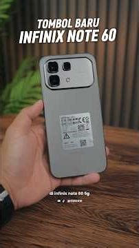 New Buttons on the Infinix Note 60 5G #infinix #infinixnote605g