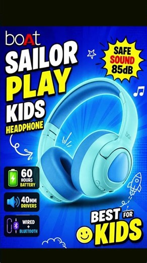 boAt Sailor Play Kids Headphone Review 🔥 Worth Buying Best Headphone Under ₹2000