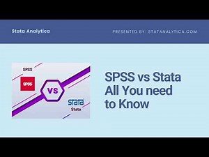 SPSS vs Stata: All You need to Know