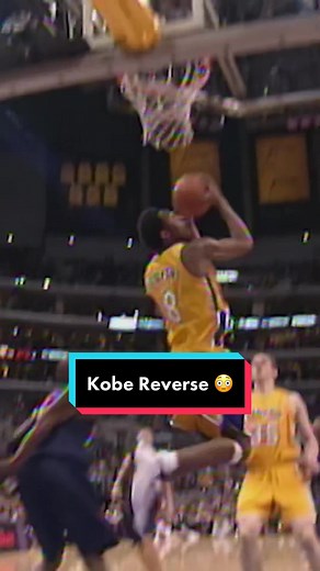 Kobe Bryant Amazing Reverse Dunk - 2001 NBA Highlight