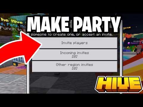How To Add Friends And Make Parties On Hive! - Tutorial