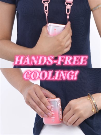 Jisulife Neck Fan: Hands-Free Cooling All Day