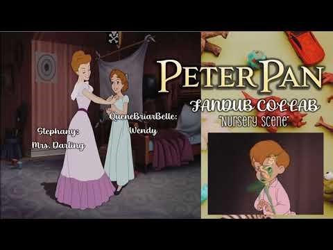 Peter Pan FANDUB COLLAB Ft. Stephany Nursery Scene (Me as Wendy)