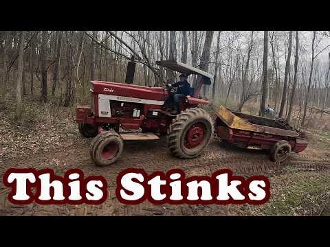 Playin' In The Mud - Spreading Manure, Evening Cattle, Pig & Chicken Chores