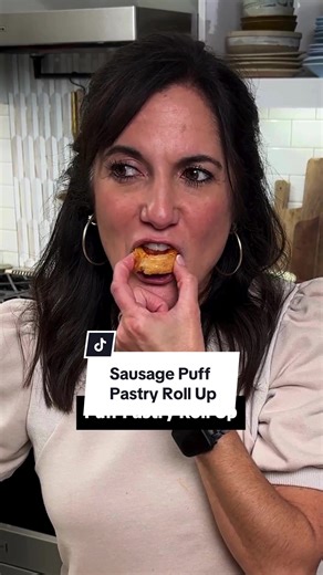 Sausage Puff Pastry Roll Up Recipe