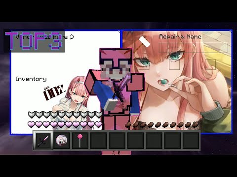 Top3 Anime Texture Packs #3 【Minecraft】